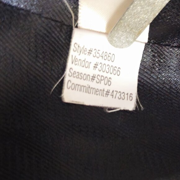 Banana Republic Stretch 2 Button Wool Blazer Black Size 8 NWOT - Picture 7 of 7